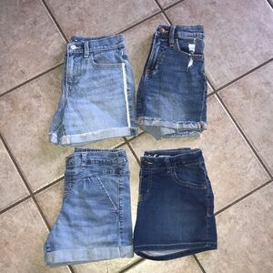 assorted girls 10/12 shorts